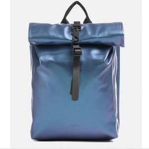 NWT RAINS Rolltop rucksack mini W3 laser